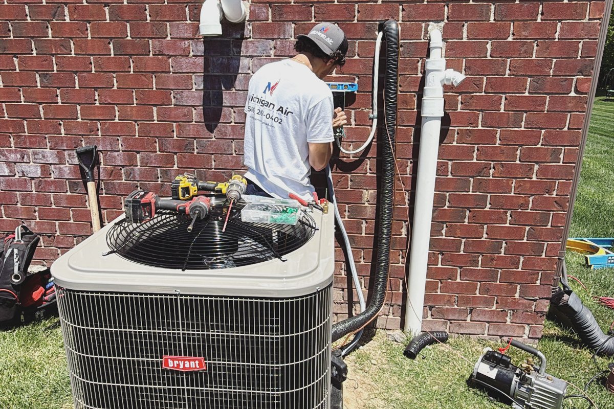 New HVAC system installation in Greater Cleveland